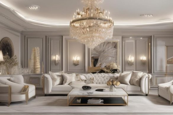 Styl glamour: Stylowe wnętrze i meble glamour w Twoim domu!