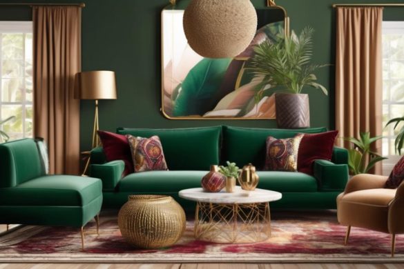 Boho Glamour: Urządź luksusowe wnętrze w stylu boho glam!