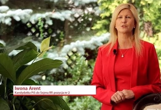Iwona Arent podczas posiedzenia Sejmu Rzeczypospolitej Polskiej.