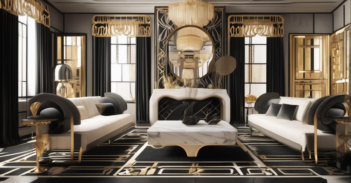 jakie meble w stylu art deco